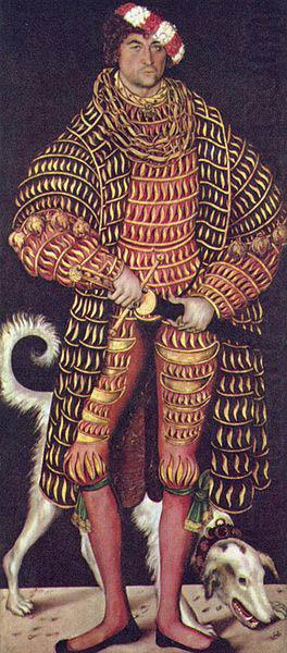 Lucas Cranach Portrat des Herzogs Heinrich der Fromme von Sachsen china oil painting image